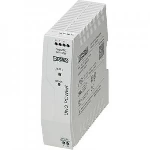 Image of Phoenix Contact UNO-PS/1AC/24DC/240W Rail mounted PSU (DIN) 24 V DC 10 A 240 W 1 x