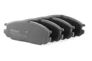 Image of RIDEX Brake pad set 402B0463 Brake pads,Brake pad set, disc brake NISSAN,Patrol GR IV SUV (Y60, GR),PATROL Hardtop (K260)