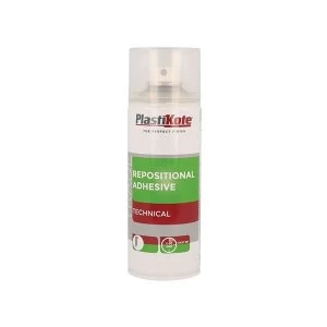 Image of PlastiKote Trade Repositional Spray Adhesive 400ml