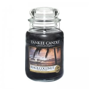 Image of Yankee Candle Black Coconut Scented Candle 623g