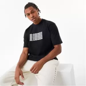 Image of Slazenger ft. Aitch Wavey Graphic T-Shirt - Black