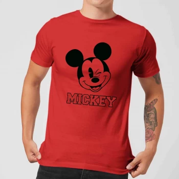 Image of Disney Mickey Mouse Since 1928 T-Shirt - Red - XS