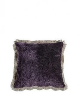 Image of Gallery Mottled Velvet Cushion