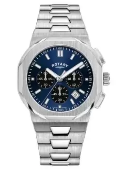 Image of Rotary GB05450/05 Mens Regent Blue Chronograph Dial Watch