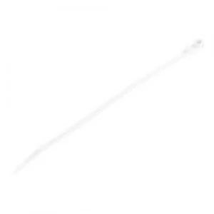 Image of StarTech.com 100 Pack of Plastic Zip Ties With Screw Hole - 9