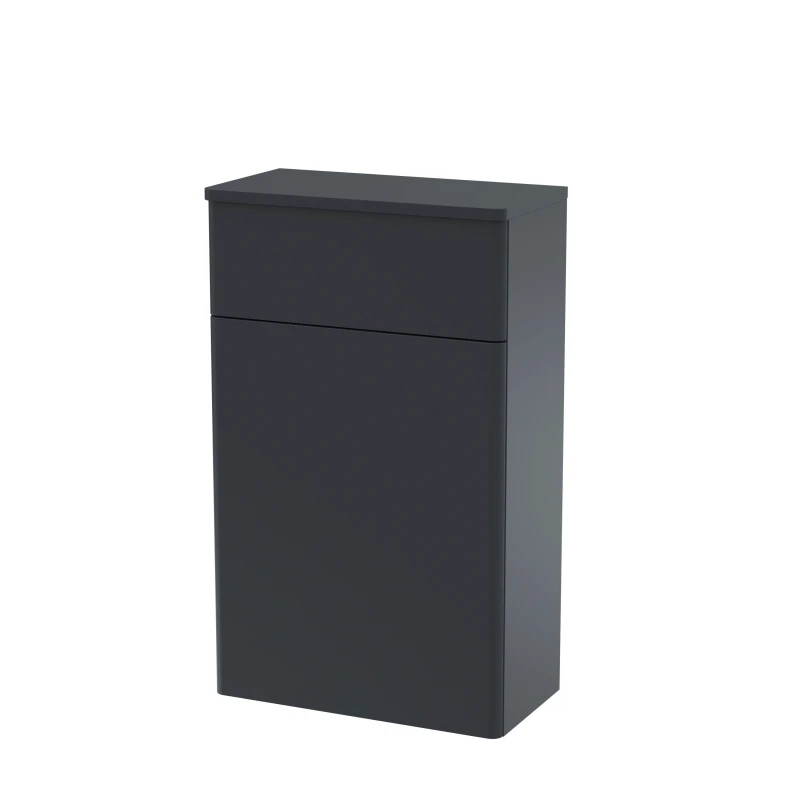 Image of Balterley Traditional Floor Standing WC Unit Soft Black 500mm Grey