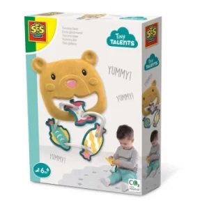 Image of SES CREATIVE Tiny Talents Childrens Yummy Bear Toy, Unisex, 6 Months and Above, Multi-colour (13117)