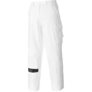 Image of Portwest S817WHTL - sz L Painters Trouser - White - White