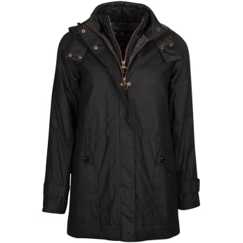 Image of Barbour Cannich Wax - Black/Modern