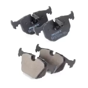 Image of RIDEX Brake pad set 402B0070 Brake pads,Brake pad set, disc brake BMW,LAND ROVER,3 Limousine (E46),5 Limousine (E39),3 Touring (E46),3 Coupe (E46)