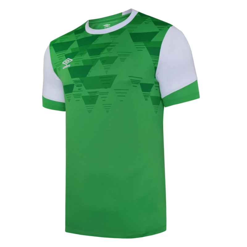 Image of Umbro Vier Jersey in Green Size: 11-12 Years Green Unisex 11-12 Years