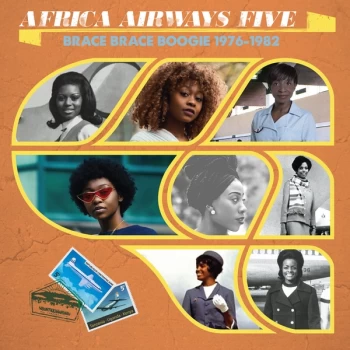 Image of Various Artists - Africa Airways Five (Brace Brace Boogie 1976 - 1982) Vinyl