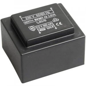 Image of PCB mount transformer 1 x 230 V 1 x 24 V AC 3.60 VA 150 mA