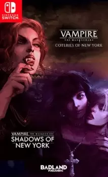 Image of Vampire The Masquerade Coteries of New York + Shadows of New York Nintendo Switch Game