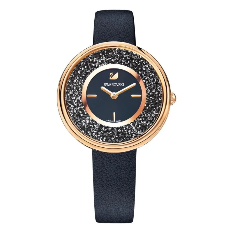 Image of Swarovski 5275043 Crystalline Pure Black Womens Watch