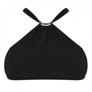 Image of Vix Swimwear Halter Bikini Top - Black