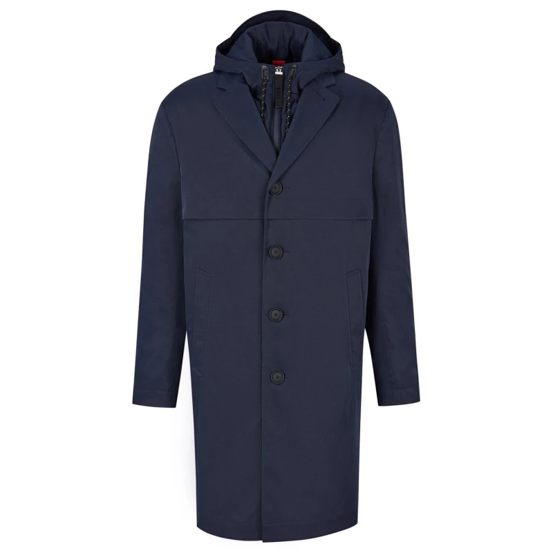 Image of Boss P-Cam Coat Dark Blue male 38R