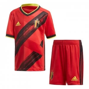 Image of adidas Belgium Home Mini Kit 2020 - Red