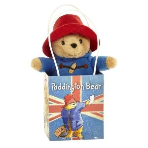 Image of Classic Paddington Bear in Union Jack Bag