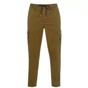 Image of Boss Schargo Tapered Trousers - Brown