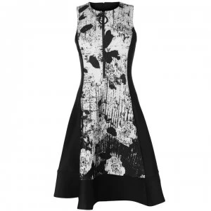Image of DKNY Sleeveless Flow Fit Dress Ladies - Multi