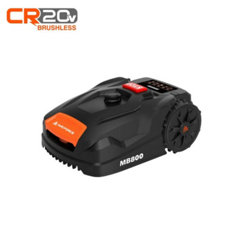 Image of Yard Force MB800 Robotic Lawnmower with App control for medium size gardens up to 800m?, Black MB800-UK