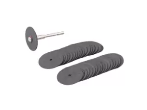Image of Silverline 868702 Rotary Tool Cutting Disc Set 36pce 22mm Dia