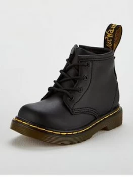 Image of Dr Martens Infant 1460 'Softy T' Boot - Black, Size 3 Younger