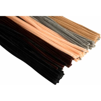 Image of Rapid Multicultural Pipe Cleaners - Pack of 100