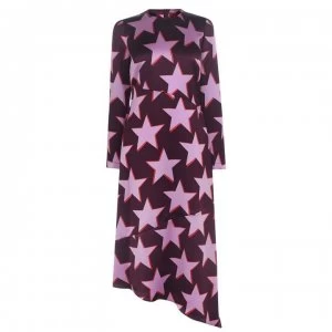 Image of Hugo Boss Komerla Dress Burgundy Size L Women