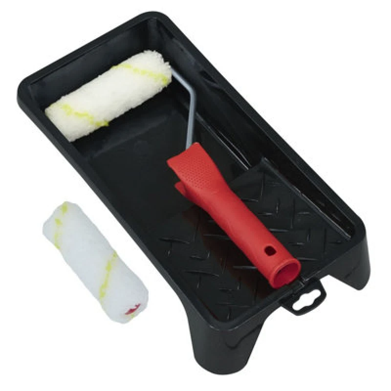 Image of Sealey Paint Roller and Tray Set PR4 Width: 100mm
