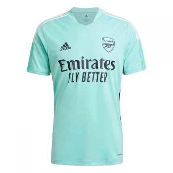 Image of adidas Arsenal Training Shirt 2021 2022 Mens - Mint