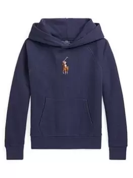 Image of Ralph Lauren Girls Hoodie - Navy, Size Age: 8-10 Years=M, Women