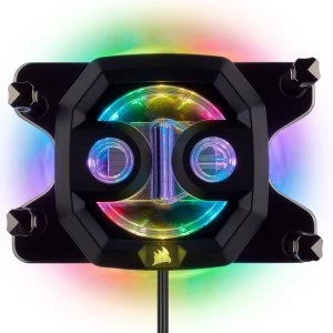 Image of Corsair Hydro X Series XC7 RGB Black CPU Water Block - TR4 (CX-9010002-WW)