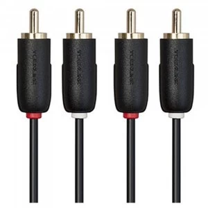 Image of 103031 1 Metre 2x RCA Phono to 2x RCA Phono