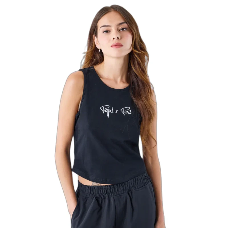 Image of Project X Paris Womens tank top Project X Paris Noir Female XS F241023_BKOW