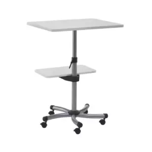 Image of Multi-purpose table, overall height 720 - 1120 mm, light grey top