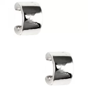 Image of Flat Hoop Pierced Ears Earrings