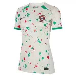 Image of Nike Portugal Away Shirt 2023 Womens - Brown