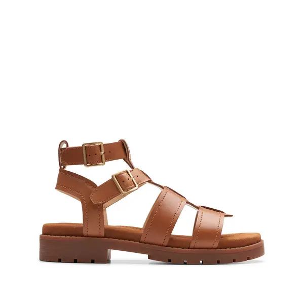 Image of Orinoco Cove Gladiator Sandals in Leather