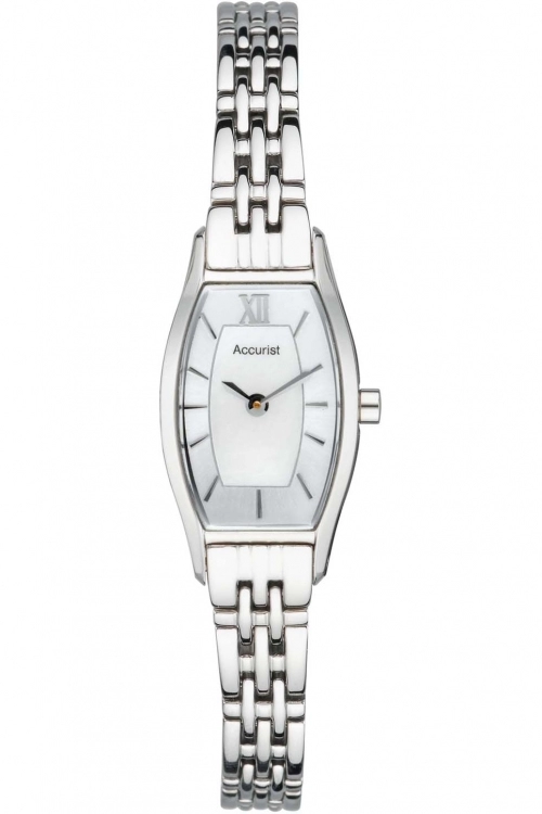Image of Silver 'Accurist Tonneau Bracelet' Watch - LB1282PX