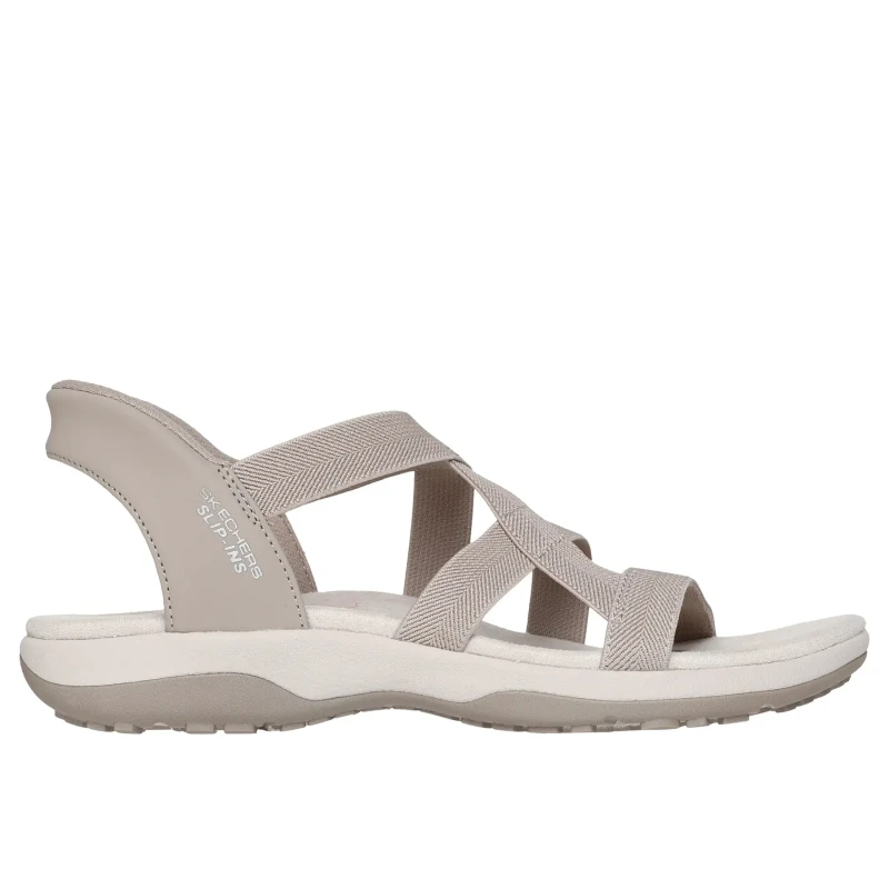 Image of Skechers Womens sandals Skechers Reggae Slim Stretch Flex Beige Female 41
