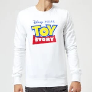 Image of Toy Story Logo Sweatshirt - White - XXL