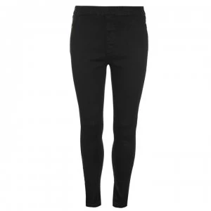 Image of Lee Cooper Jean Jeggings Ladies - Black