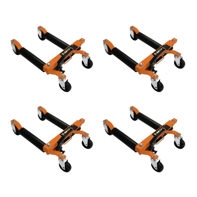 Image of Monstershop Hydraulic Positioning Skates x 4 in Orange Orange Unisex