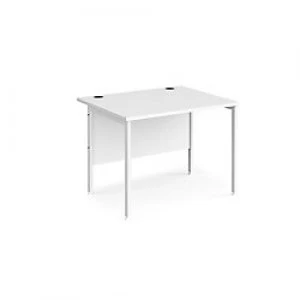 Image of Dams International Maestro 25 Rectangular Home Desk Wood Oak 1000 x 725 x 800 mm