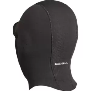 Image of Gul 3MM Sdl Peaked Surf Hood - Black