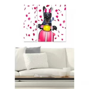 Image of MDF728239003 Multicolor Decorative MDF Painting (3 Pieces)