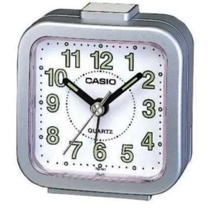Image of Casio Square Beep Alarm Clock - Silver