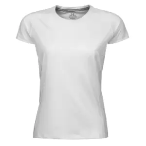 Image of Tee Jays Womens/Ladies Cool Dry Short Sleeve T-Shirt (M) (White)